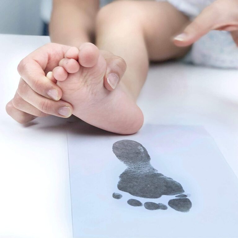 More About Baby Keepsake Footprint